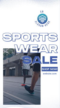 Sportswear Sale Facebook story Image Preview