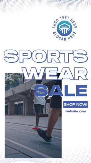 Sportswear Sale Facebook story Image Preview