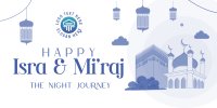 Isra and Mi'raj Night Journey Twitter post Image Preview