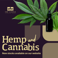 Hemp and Cannabis Instagram post Image Preview