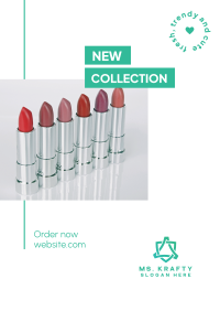 Lipstick Collection Poster Design