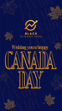 Hey Hey It's Canada Day Facebook Story Design