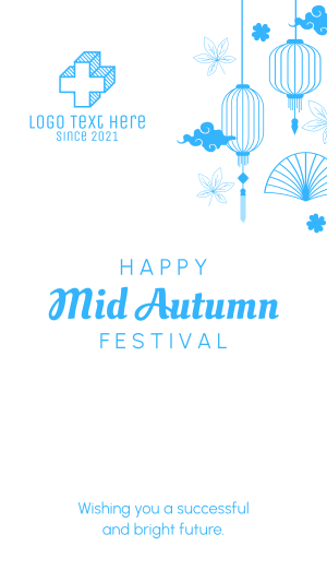 Happy Mid Autumn Festival Instagram story Image Preview