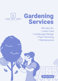 Outdoor Gardening Services Poster Image Preview