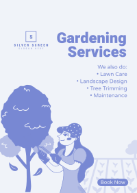 Outdoor Gardening Services Poster Image Preview