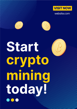 Crypto Coins Flyer Image Preview
