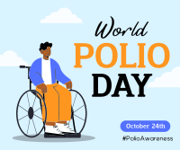 Fight Against Polio Facebook Post Design