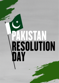 Pakistan Resolution Poster Image Preview