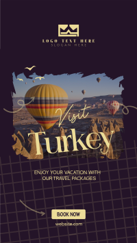 Turkey Travel Instagram Story Design