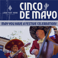 Grunge Cinco De Mayo Instagram Post Preview