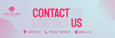 Smooth Corporate Contact Us Twitter header (cover) Image Preview