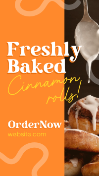 Freshly Baked Cinnamon Video Image Preview