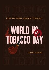 Fight Against Tobacco Poster Image Preview