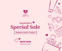 Valentine Sale Facebook Post Design