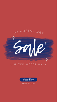 Memorial Day Promo Instagram Story Design