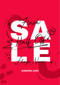 Doodly Generic Flash Sale Flyer Image Preview