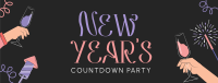 New Year Countdown Facebook cover Image Preview
