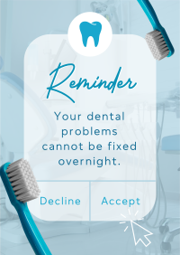 Dental Reminder Flyer Image Preview