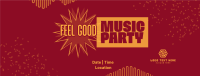 Feel Good Party Facebook Cover Design