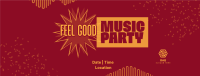 Feel Good Party Facebook cover Image Preview