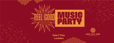 Feel Good Party Facebook cover Image Preview