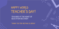 Happy Teacher's Day Twitter post Image Preview