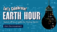 Earth Hour Light Bulb Video Image Preview