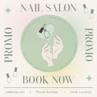 Nail Polishing Through The Night Instagram post Image Preview