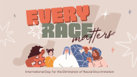 Every Race Matters Facebook Event Cover Design