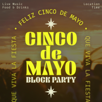 Cinco De Mayo Block Party Instagram Post Design