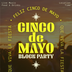 Cinco De Mayo Block Party Instagram post Image Preview