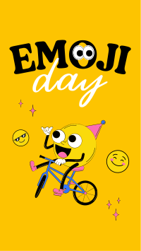 Happy Emoji Facebook Story Design