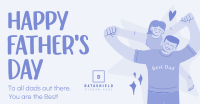 Jolly Father's Day  Facebook ad Image Preview