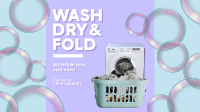 Wash Dry Fold Facebook event cover Image Preview