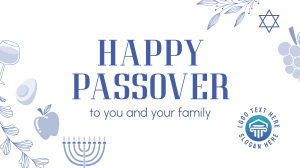 Happy Passover YouTube Video Image Preview