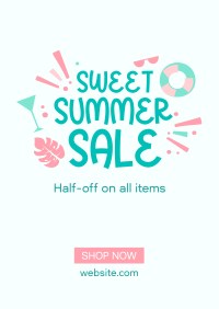 Sweet Summer Sale Flyer Image Preview