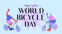 World Bike Day Facebook Event Cover Design