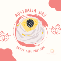 Australia Day Pavlova Instagram post Image Preview