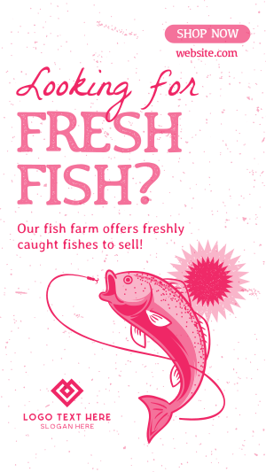 Fresh Fish Farm Instagram story Image Preview