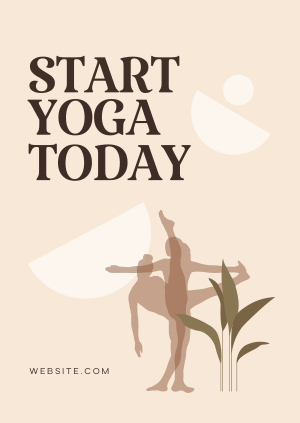 Start Yoga Now Poster Image Preview