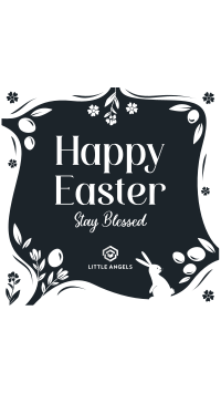 Blessed Easter Greeting TikTok video Image Preview