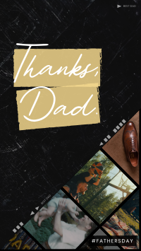 Film Father's Day Facebook Story Image Preview