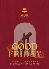 Good Friday Greeting Flyer Image Preview