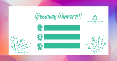 Feminine Giveaway Winners  Facebook ad Image Preview