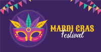 Mardi Gras Festival Facebook ad Image Preview