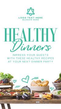 Healthy Buffet Instagram Reel Design