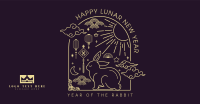 Lunar Rabbit Facebook ad Image Preview
