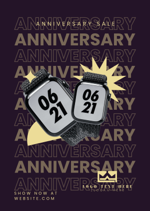 Anniversary Promo Poster Image Preview