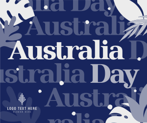 Australia Day Pattern Facebook post Image Preview