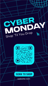 Cyber Monday  Flash Sale YouTube Short Design